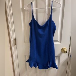 Blue Lucy In The Sky Minidress